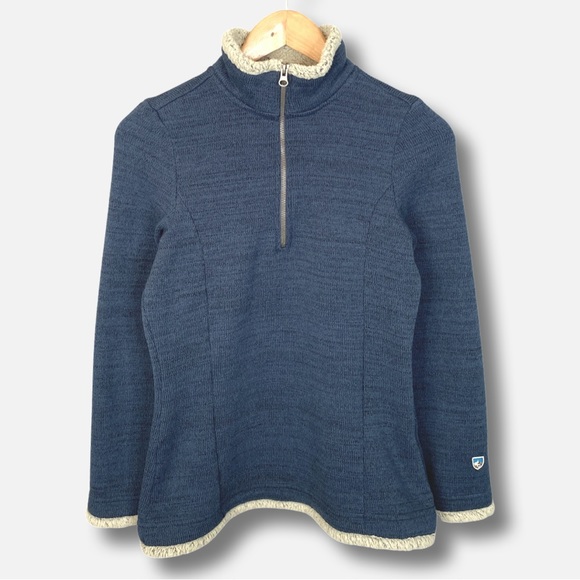 KUHL Alaska quarter zip fleece pullover sweater - Picture 3 of 5